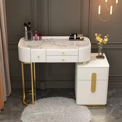 Table de vanité esthétique à la mode avec tiroir large luxe mignon Table de vanité Design de rangeme