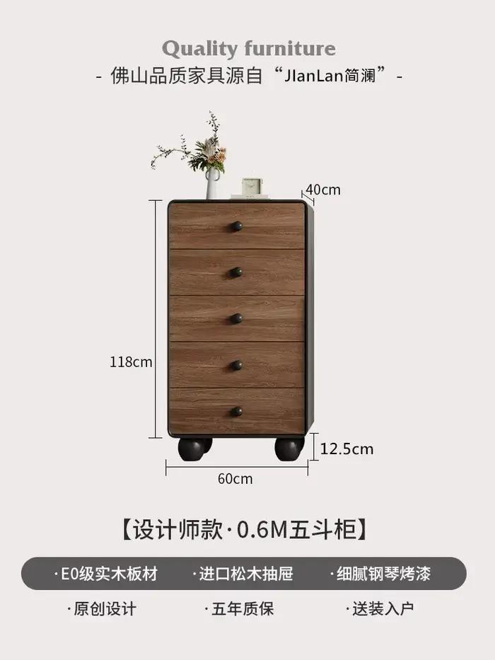 Armoire de rangement de petites pièces, montre de parfum, armoires en bois de bureau, Organization d