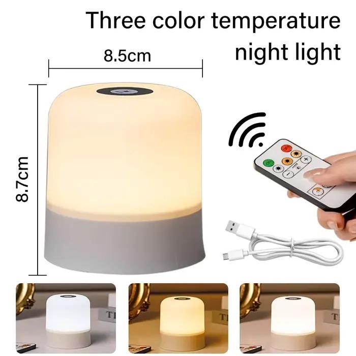 Lampe de oral et Tactile LED, Veilleuse, 13 Documents Proxy, Décoration de Chambre, Télécommande, In