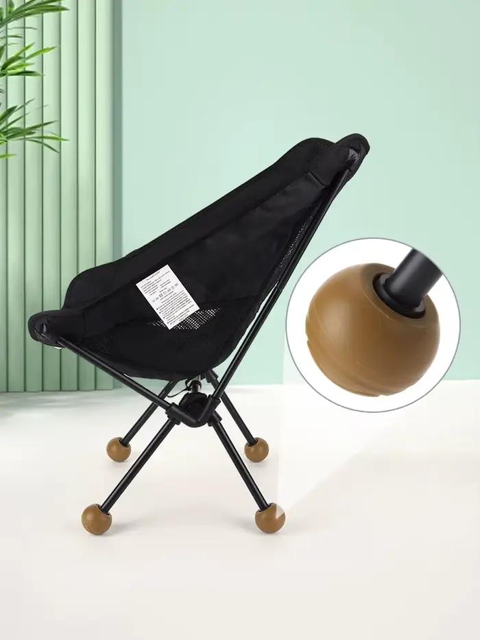 Couvre-pieds de chaise de Camping, 4 pièces, antidérapant, stabilisant, boule en caoutchouc, Absorpt