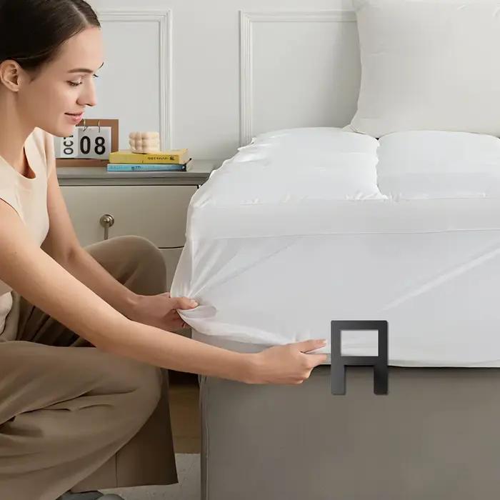 Joints de matelas antidérapants, bouchon coulissant pour cadre métallique, 4 pièces, joints réglable