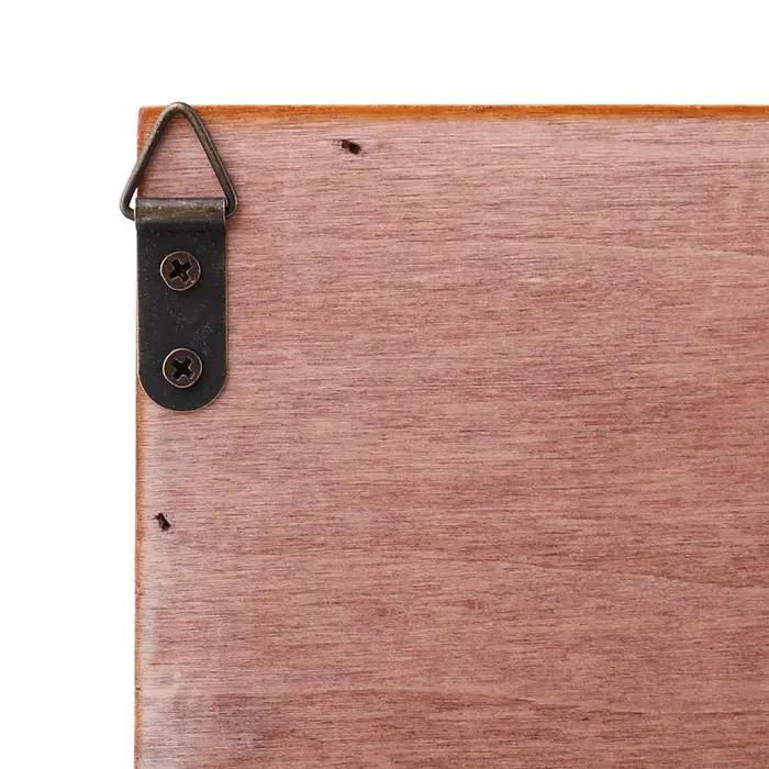 Meuble de rangement en bois, étagère de présentation, coffre de collection, organisateur pour la déc