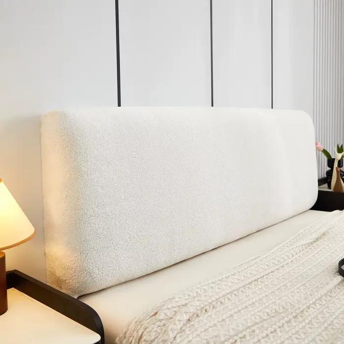 Housse de tête de lit en velours de coton, tout compris, sensation haut de gamme, Simple et moderne,