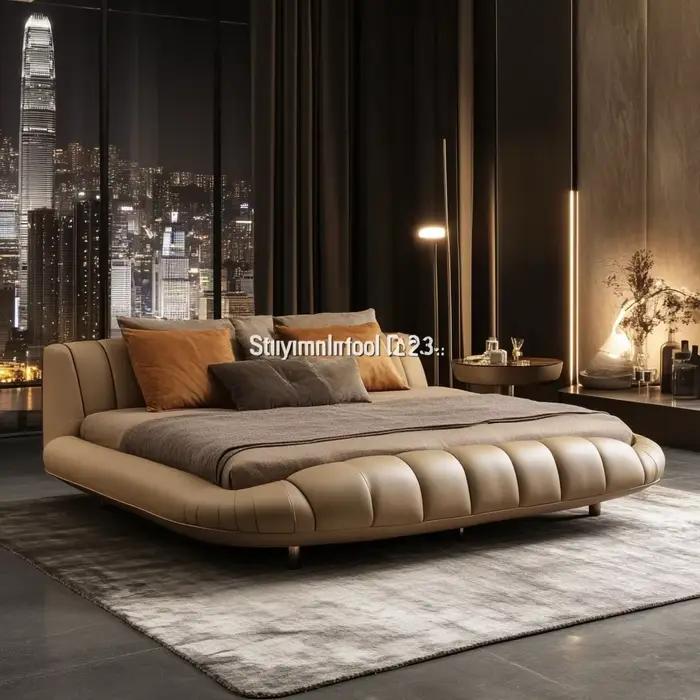 Tête De lit King Size élégante, meubles De salon modernes De Style européen, mise à niveau De chambr