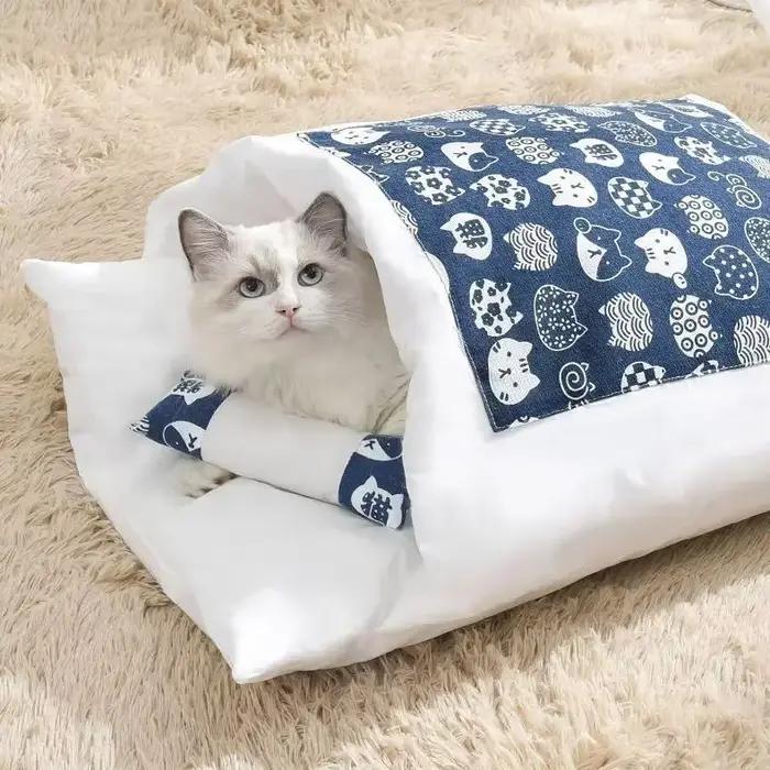 Lit Kawaii PerfecCats pour animaux de compagnie, fournitures pour la maison, produits pour chats adu