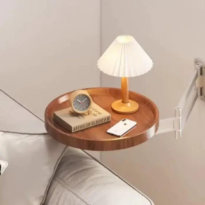 Table murale pliable, armoires de rangement de chevet, étagères flottantes polyvalentes pour chambre