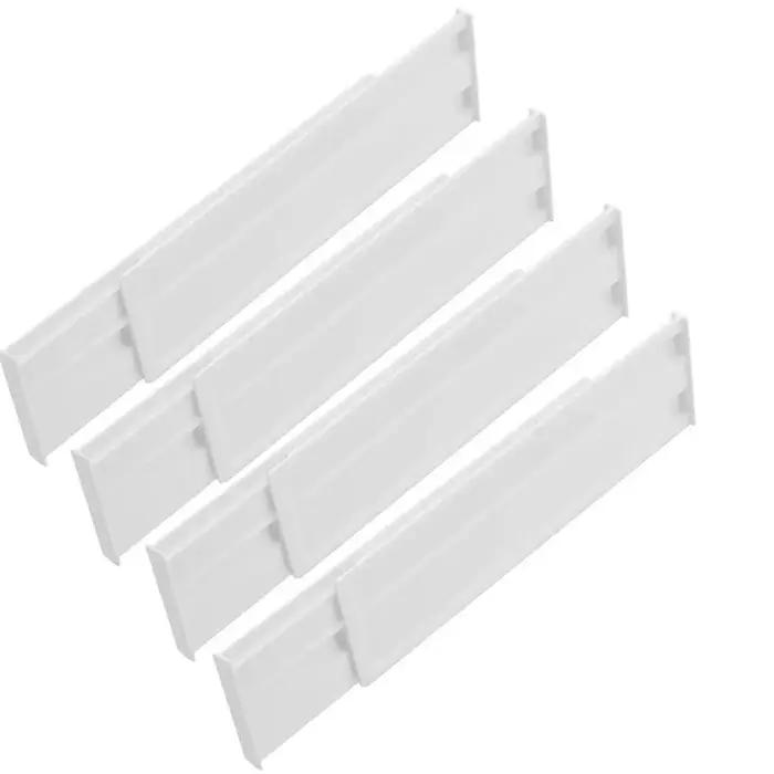 Lot de 4/6/8 séparateurs de tiroirs pour vêtements, organisateur de tiroir extensible réglable de 3 