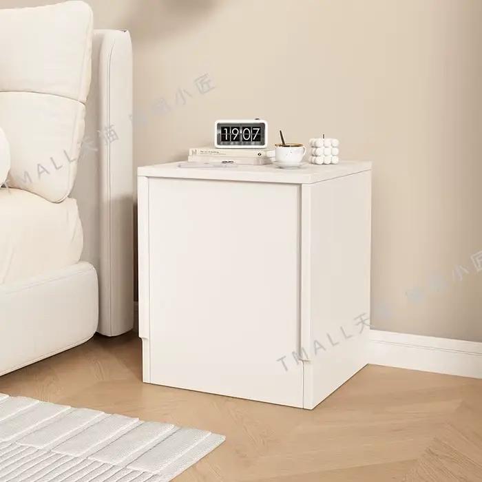 Table de chevet avec application/verrouillage de carte magnétique, casier de rangement, table de che