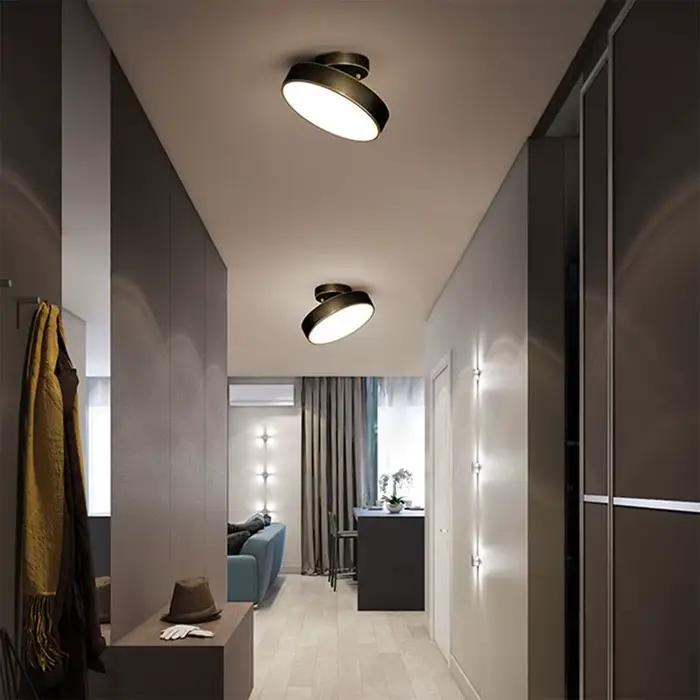 Plafonniers LED nordiques modernes, accessoires de décoration intérieure pour chambre à coucher, sal