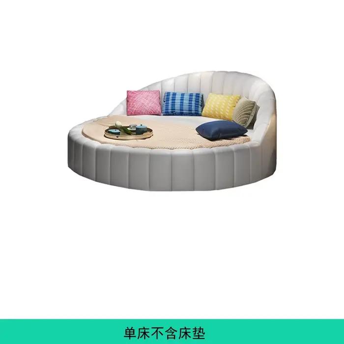 Lit fantaisie pour enfants, tables De chevet modernes uniques, lit De luxe, têtes De lit Double, ens