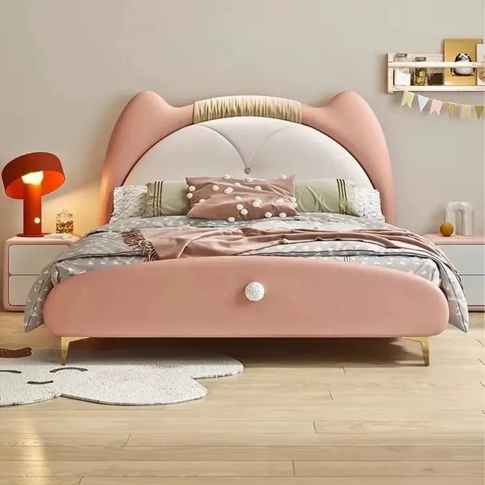 Lits en gros avec rangement avec toboggan, ensemble de meubles de chambre à coucher pour enfants mig