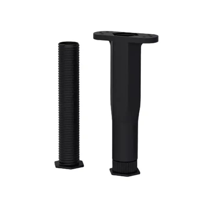 Pied support cadre lit, cadre lit, support lattes centrales, hauteur réglable, N84C