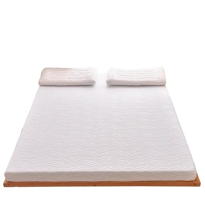 Surmatelas Queen en mousse à mémoire de forme de 3.1 pouces, surmatelas de lit en gel rafraîchissant