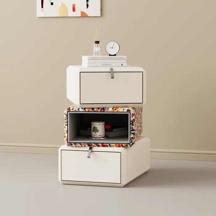 Petite Table De Chevet créative et mignonne, Style crème, moderne, légère, De luxe, esthétique, meub
