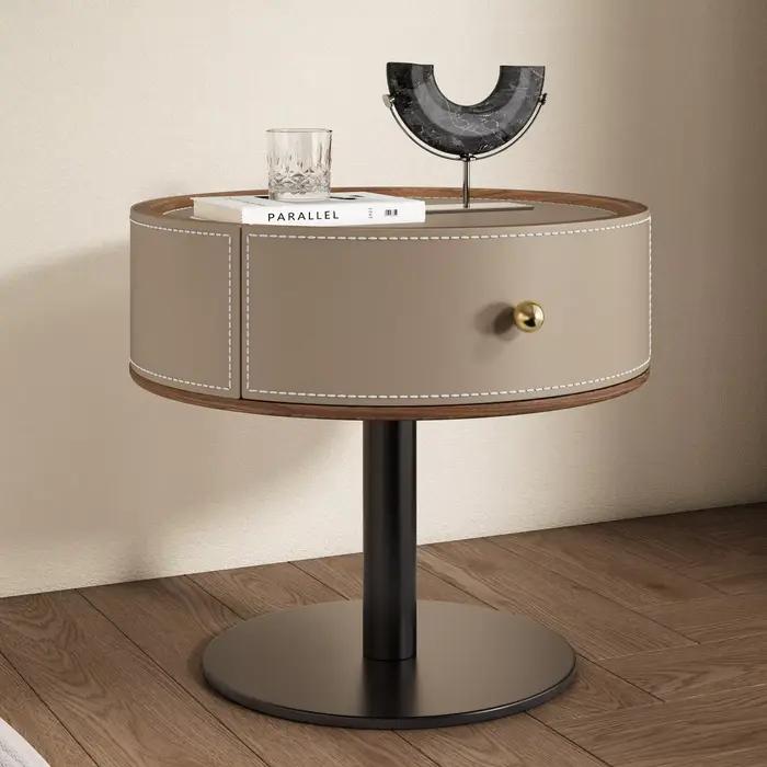 Table de nuit élégante de luxe créative Tables de chevet esthétiques chambre minimaliste Muebles Par