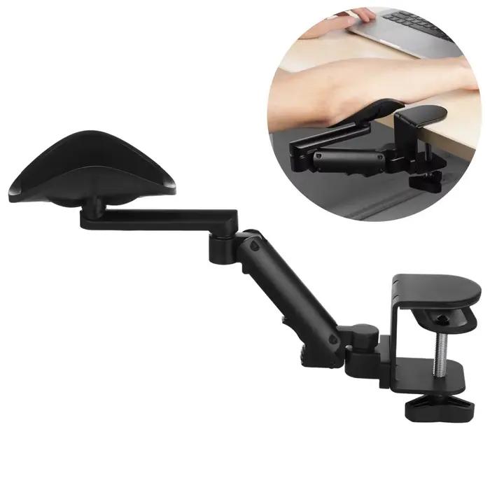Accoudoir de bureau réglable, Support de coude ergonomique, Support de bras à pince, Support de coud