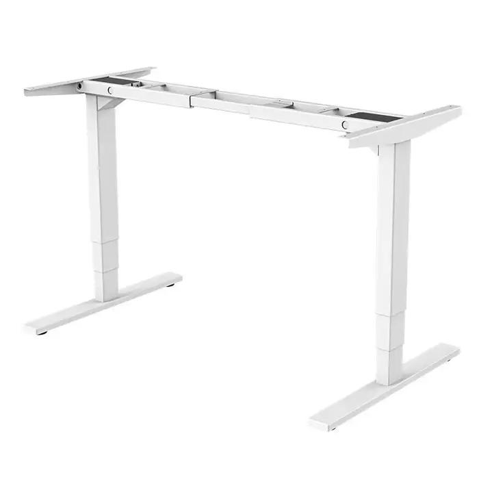 Bureau d'ordinateur rétractable, hauteur réglable, Type assis, double moteur, Variation de hauteur, 