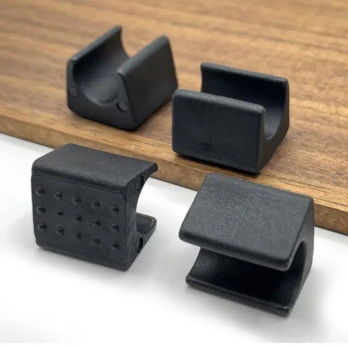 Embouts coordonnants pour pieds de meubles, couvre-pieds de chaise de bureau à domicile, protecteurs