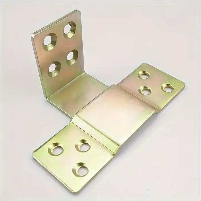 Supports de Rail de lit en métal robuste, cadre de lit en bois, Support d'angle, connecteur, Kit de 