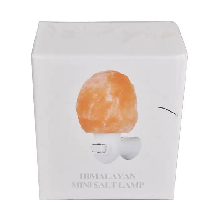 Lampe de chevet murale au sel de l'himalaya, cristal naturel, veilleuse sculptée à la main, décorati