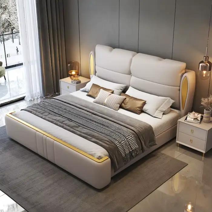 Tête De lit fantaisie pour dormir, minimaliste, Unique, nordique, cadre rembourré, accessoires De me
