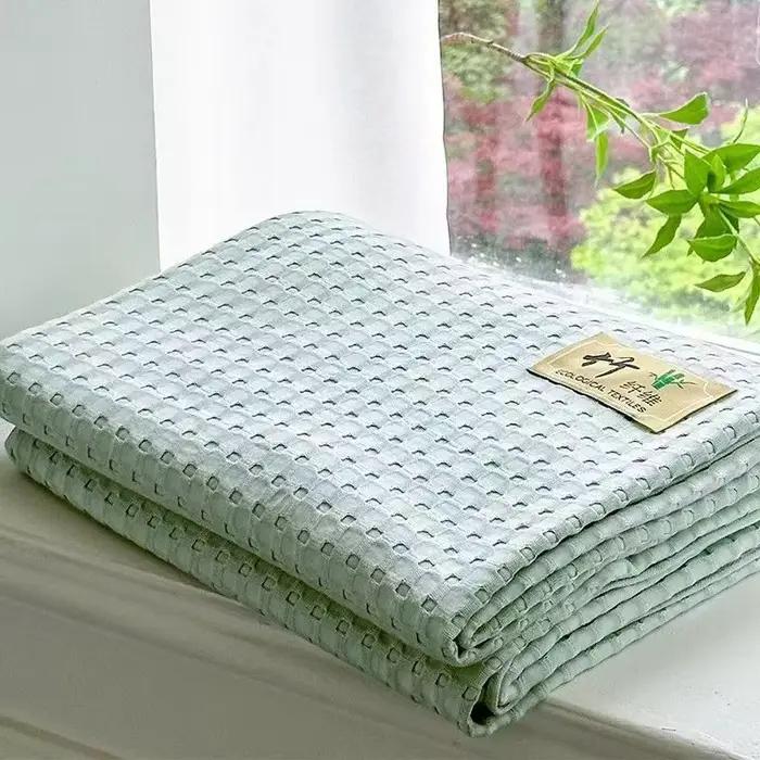 Couverture en Fiber de bambou 100%, serviette antibactérienne rafraîchissante, couette d'été, literi