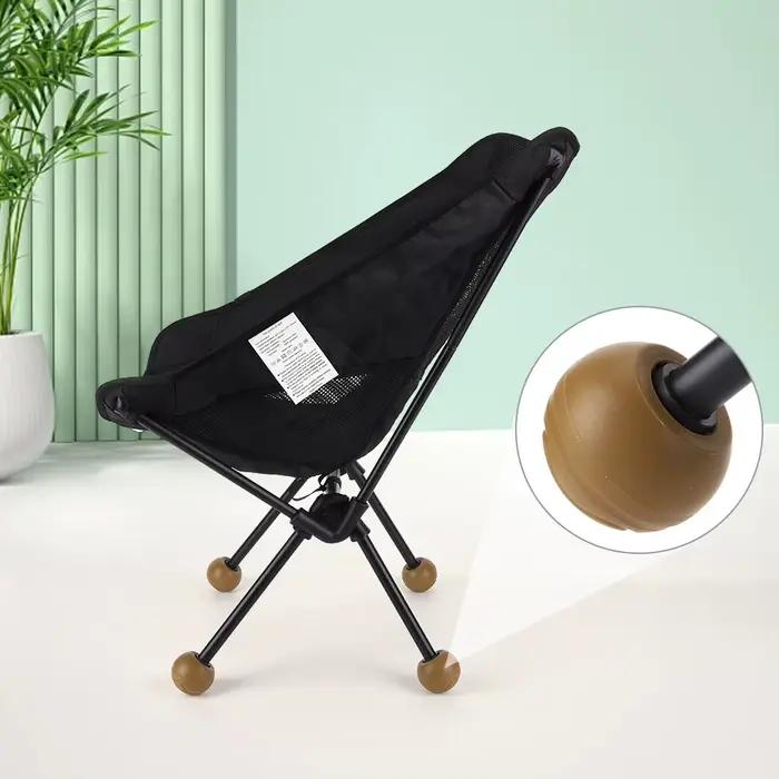 Couvre-pieds de chaise de Camping, 4 pièces, antidérapant, stabilisant, boule en caoutchouc, Absorpt