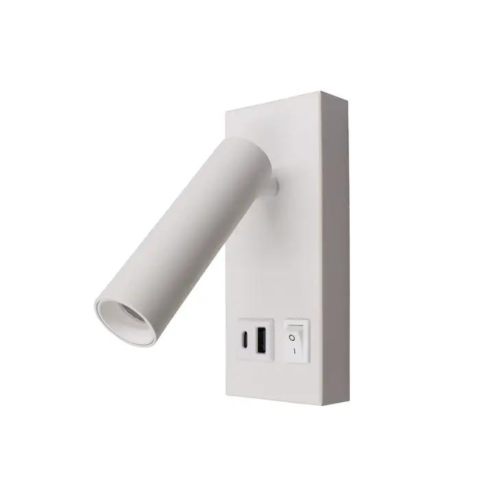 Lampe murale de lecture de chevet, Spot lumineux moderne pour hôtel, maison, chambre, lampe de lectu