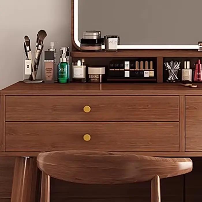 Table De vanité classique Premium avec tiroirs De rangement Table De vanité De Chambre à coucher à l