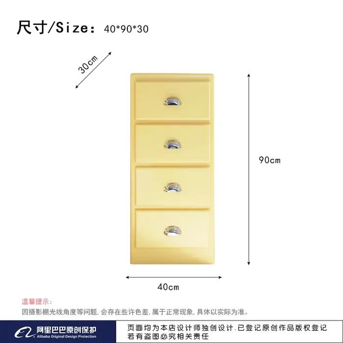 Meuble de rangement coloré et élégant pour le divertissement, meuble de salon haut pour la maison
