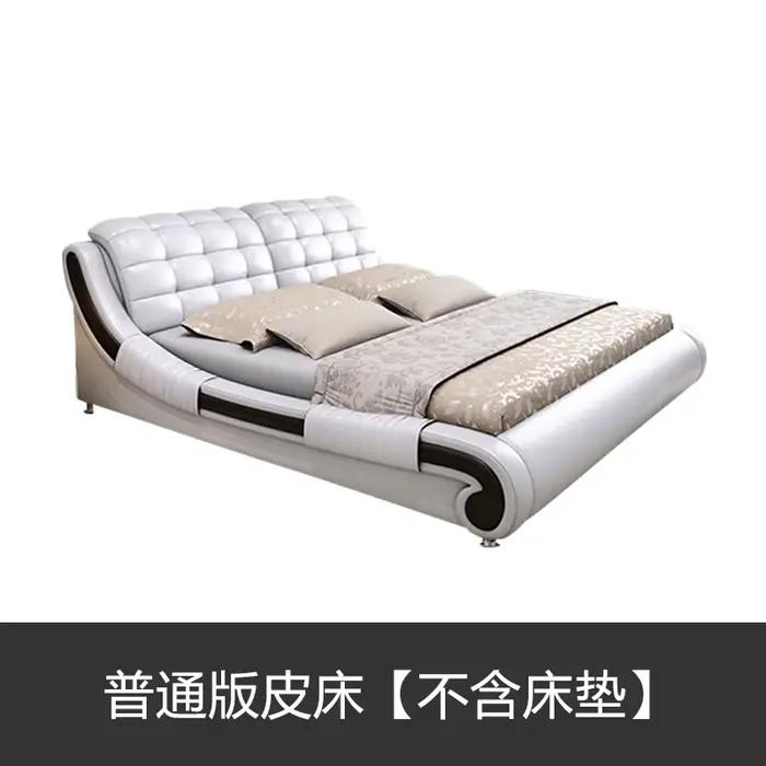 Poignées tiroir lit minimaliste fantaisie cadre de couchage têtes de lit Double chambre Muebles Para