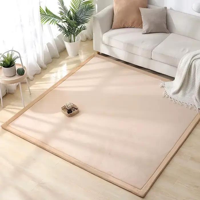 Tapis hypothécaire ami en Polaire Épais pour Chambre à Coucher, Grand Matelas de Maison, Salon