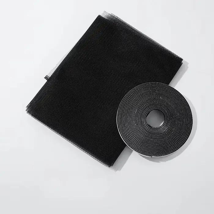 Moustiquaire DIY pour lit et fenêtre, textile de maison, rideau auto-adhésif anti-insectes et anti-m