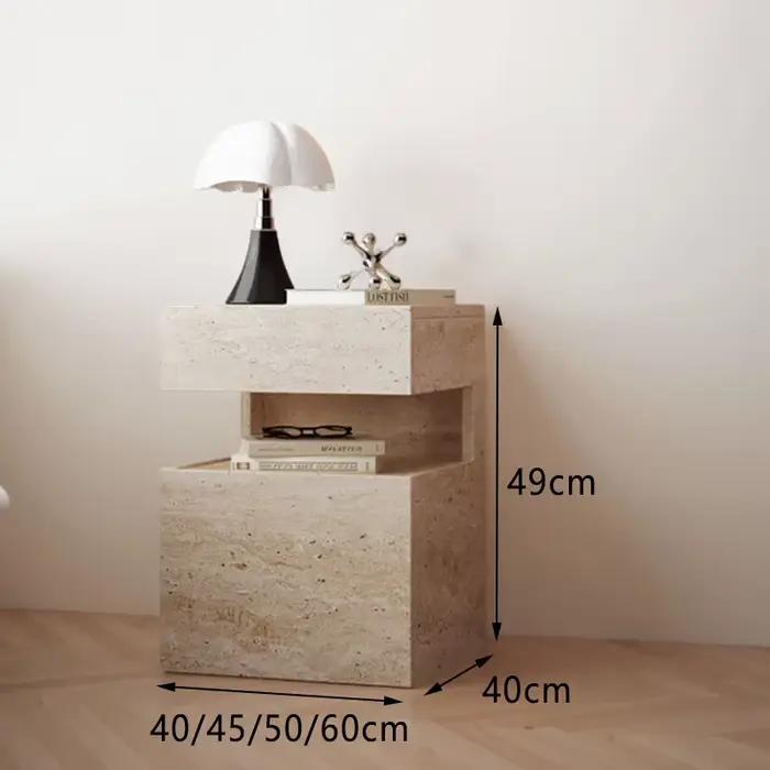 Table De chevet moderne légère, rangement minimaliste Unique pour chambre à coucher, salon, Commode,
