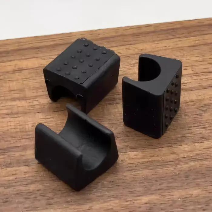 Embouts coordonnants pour pieds de meubles, couvre-pieds de chaise de bureau à domicile, protecteurs