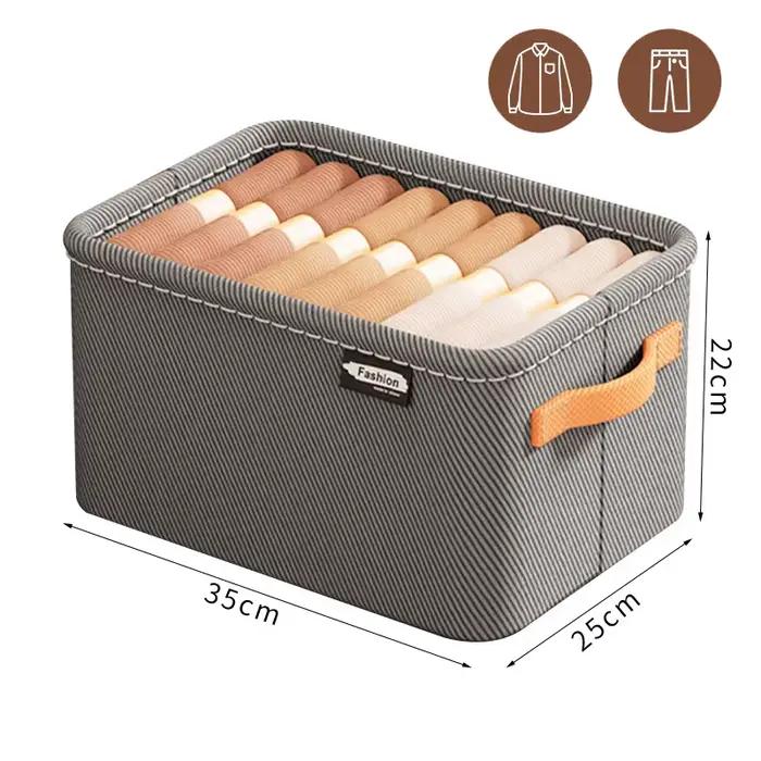 Organisateur de vêtements épais, armoires de rangement pour pantalons et pulls, tiroirs, boîte de ra