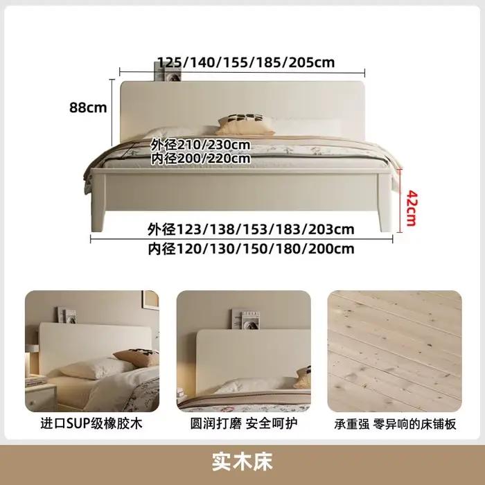 Tête de lit de luxe, barrière de lit efficace pour adultes, sans os, pour salon, chambre à coucher, 