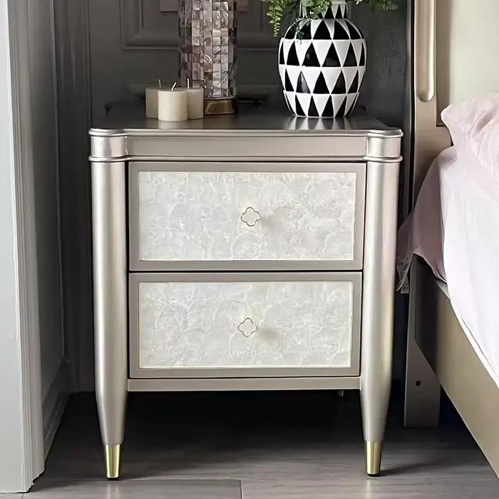 Tables De chevet Glam françaises modernes De luxe Premium beauté tables De chevet organisateur tiroi