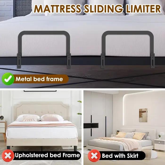 Johonneur de retenue de matelas en métal, butée marketréglable, matelas amélioré, ing.org pour cadre