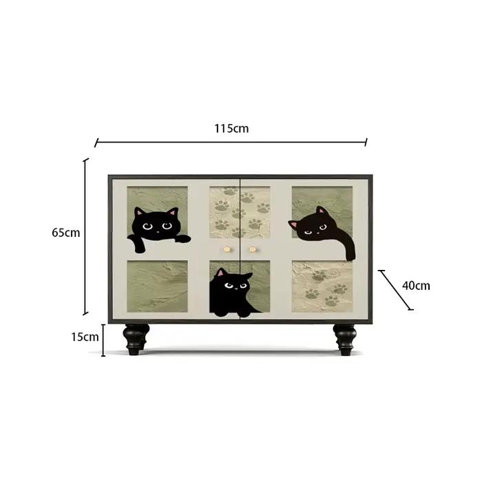 Armoire de rangement sur pied, portes de salle à manger, chambre à coucher, armoire moderne, afficha