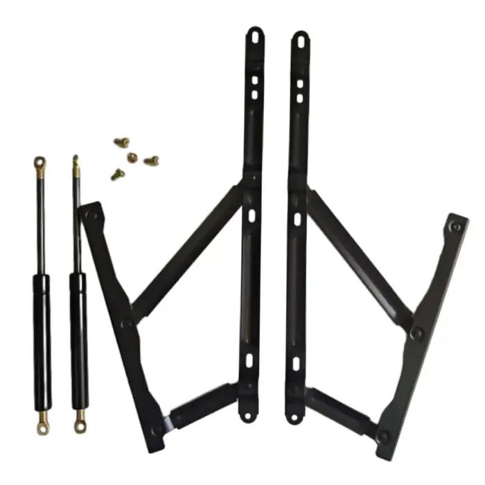 2 charnières de lit de rangement, matériel de meubles de bricolage, Kit de levage de rangement de li