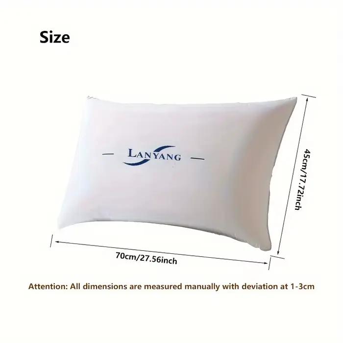 LANYANG 1 oreiller de luxe blanc à mémoire de forme, qualité hôtelière 5 étoiles, oreiller haut de g