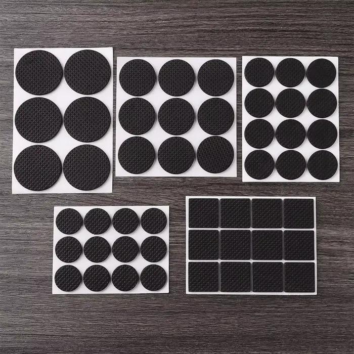 6/9/12PCS Auto-Adhésif Tapis antidérapant Coussin Pare-chocs Meubles Jambe Pied Tapis de Feutre Pour