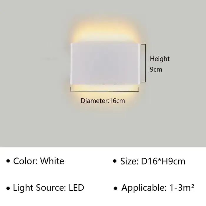 Applique Murale LED au Design Moderne, Luminaire Décoratif d'Nik, Idéal pour un Salon, des Escaliers
