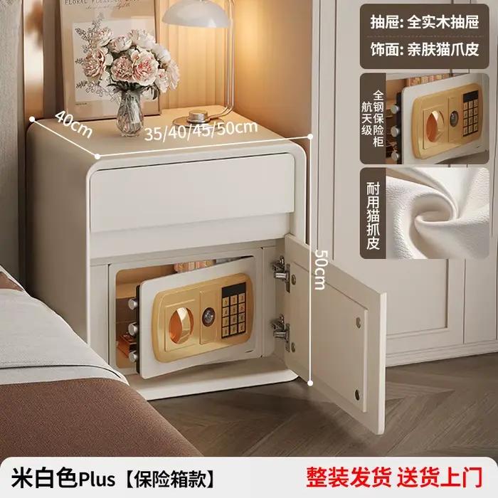 Armoire de chevet blanche pour filles, armoire de chevet moderne et étroite pour chambre à coucher, 