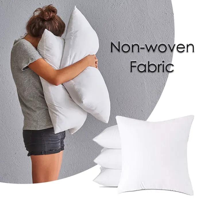 Oreiller de maison hôtel, remplissage intérieur, coussin de tête de lit rembourré en coton, noyau No