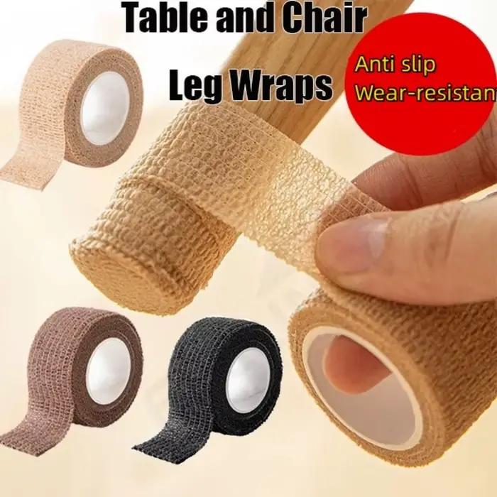 Autocollants de couverture de jambe de table de chaise de rouleau de meubles en feutre anti-ald, cou