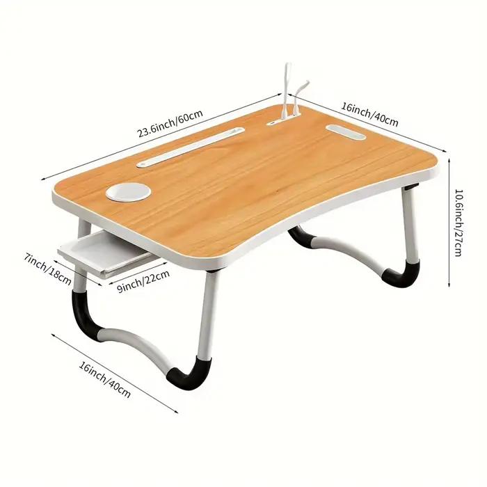 Table de lit pliable Portable pour ordinateur Portable