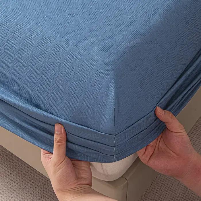 Drap-housse avec bande élastique