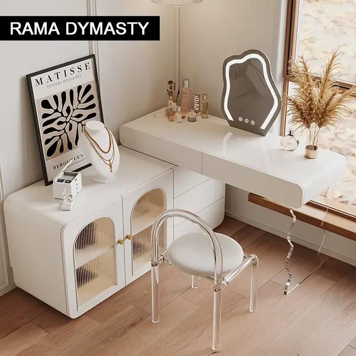 Armoire de rangement de commode de luxe léger